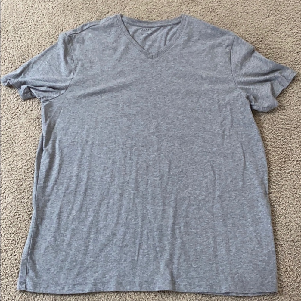 Grey Apt 9 V-Neck